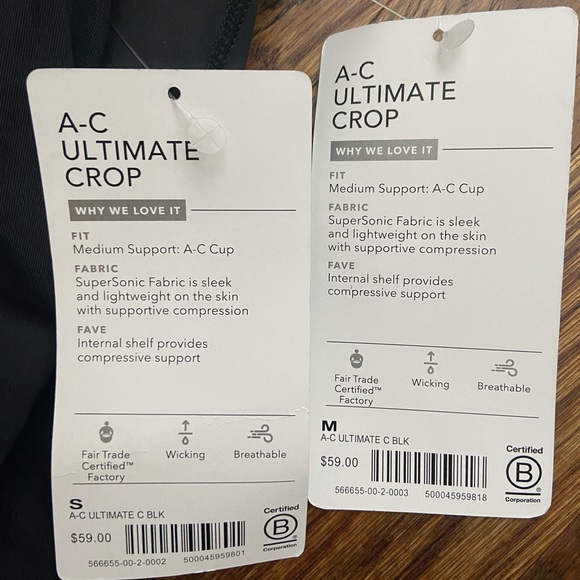 NWT Athleta A-C Ultimate Crop - Picture 7 of 7
